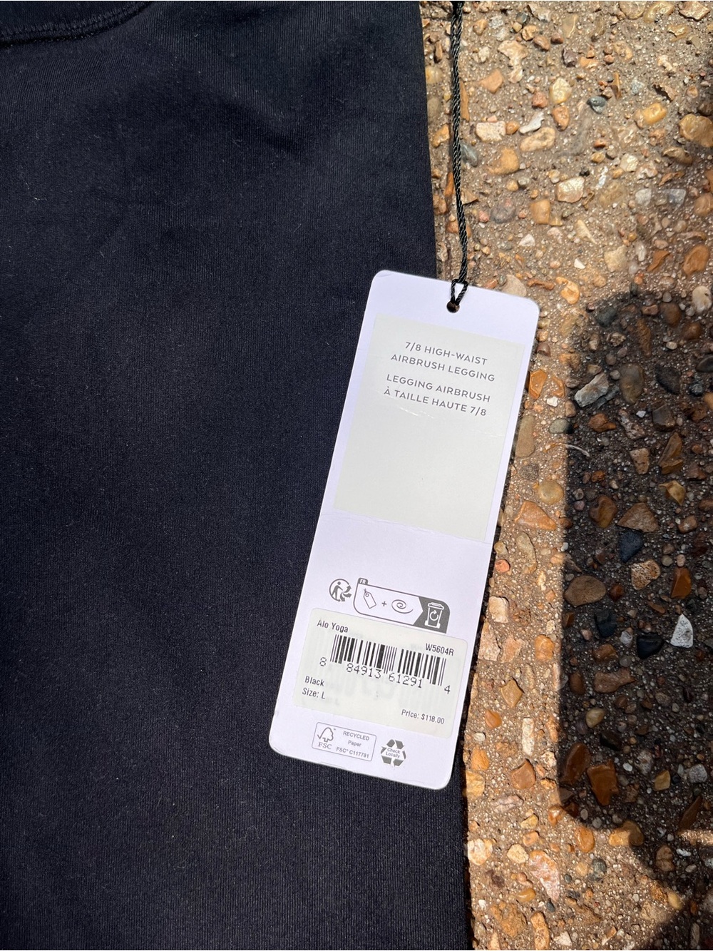 ALO 7/8 High Waist Airbrush Leggings NWT - Picture 7 of 8